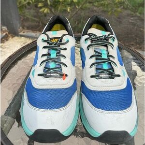 Caterpillar gray women quake comp toe work sneaker size 10